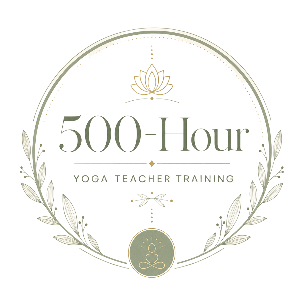 500-Hour Yoga Teacher Training certification badge